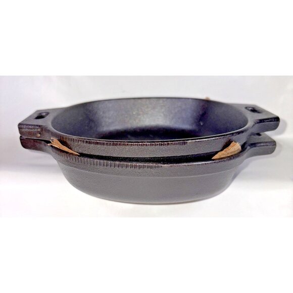 Pampered Chef 5.5" Cast Iron Skillet Set USA 100250 2020 - Picture 4 of 7
